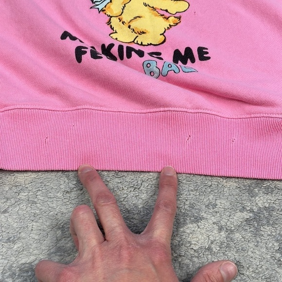 Marc Jacobs X Magda Archer Pink Sweatshirt You’re So Good At Making Me Feel Bad - Picture 10 of 14